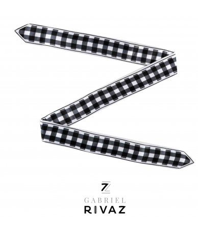 PULSERA DE SEDA VICHY FIESTA