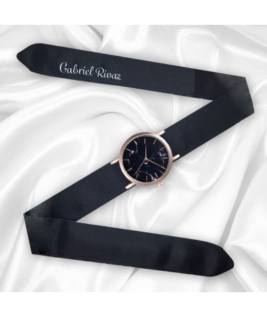 RELOJ NEGRO GOLD