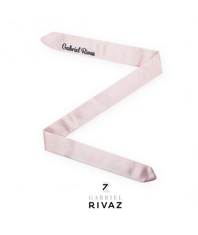 PULSERA DE SEDA ROSA CLARO