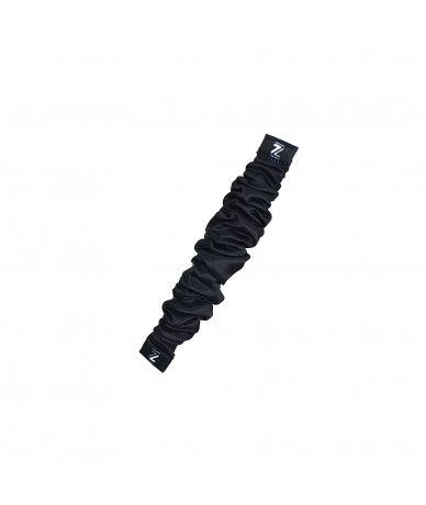 PULSERA COLETERO DE SEDA NEGRA