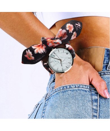 RELOJ PLATA VERANO INDIO