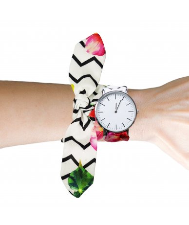 BRACELET DE MONTRE EN SOIE