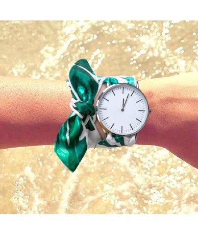 Bracelet montre femme soie