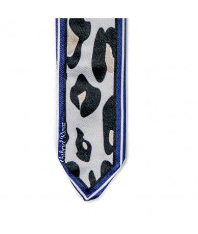 BRACELET LEOPARD EN SOIE